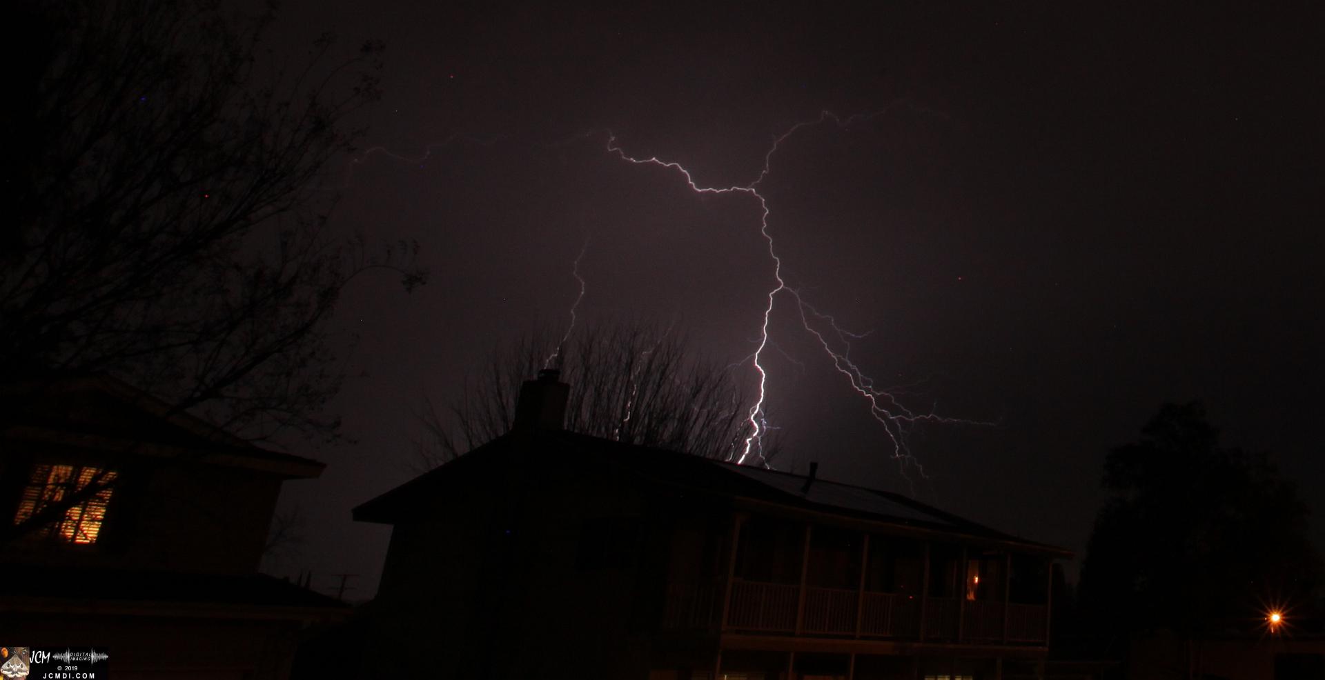 Lightning Storm, Santa Clarita